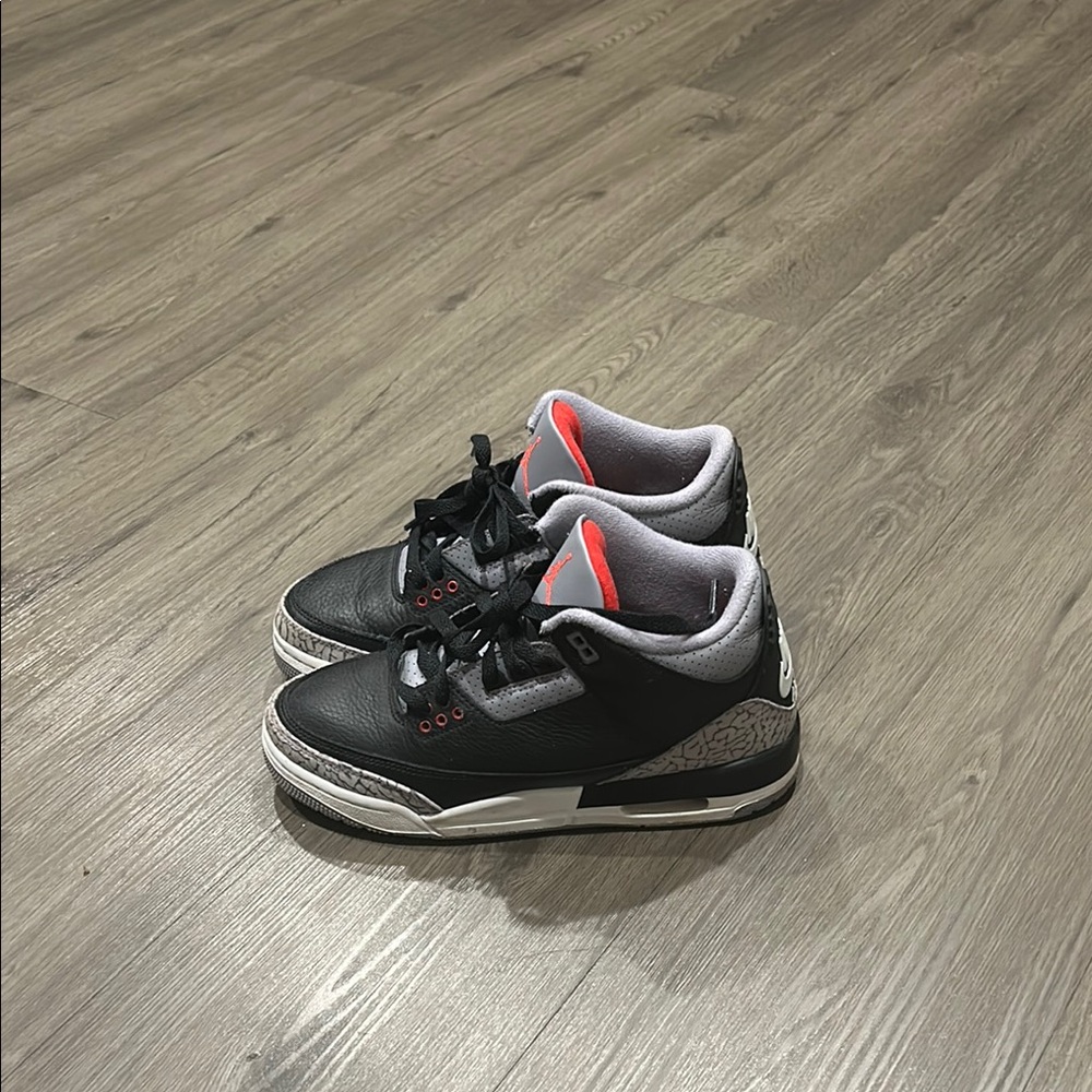 Jordan 3 cement lightly used